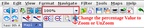 Zoom option in percentage in freeplane.png