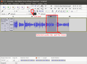 Cut selected audio clip for moving to other place - audacity.png