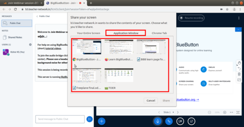 BBB application screen sharing in Chrome .png
