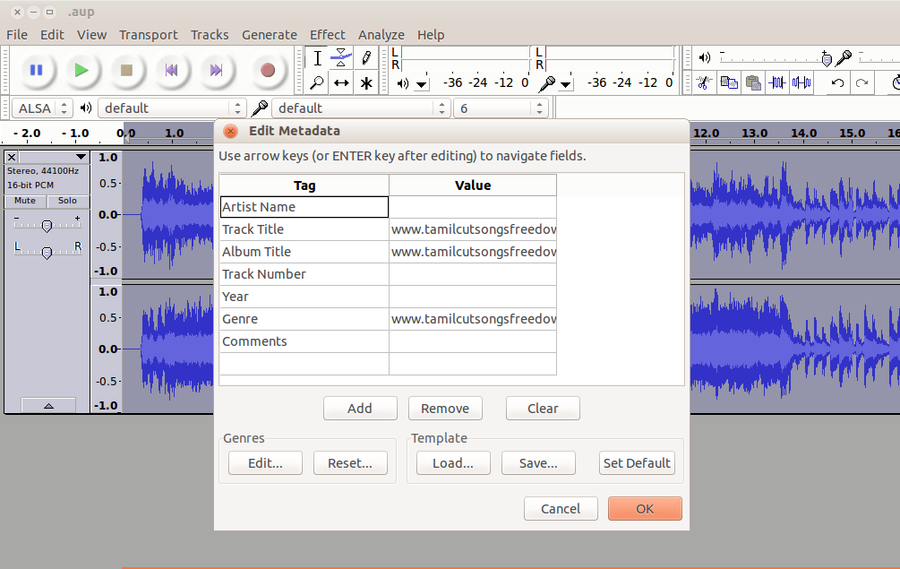 Teachers' toolkit for creating and repurposing OER using FOSS/Audio