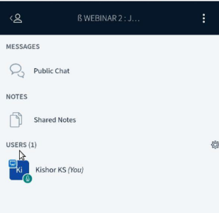 BBB chat, user, shared notes in mobile.png