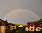 Double rainbow, Graz, Austria