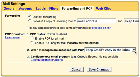 Thunderbird 1 Configuring gmail for enabling download to thunderbird.png